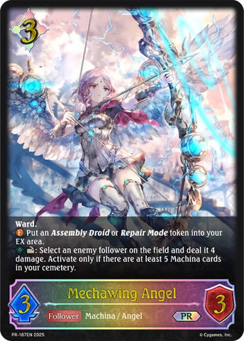Mechawing Angel (PR-187EN) [Promotional Cards] 