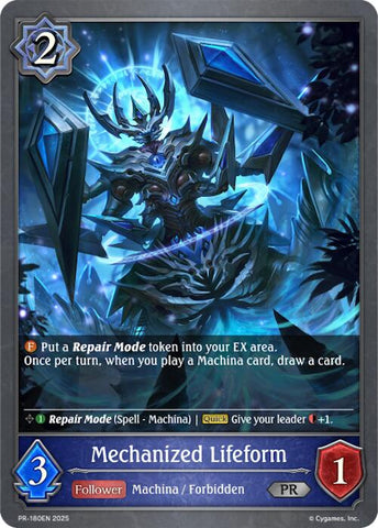 Mechanized Lifeform (PR-180EN) [Promotional Cards] 