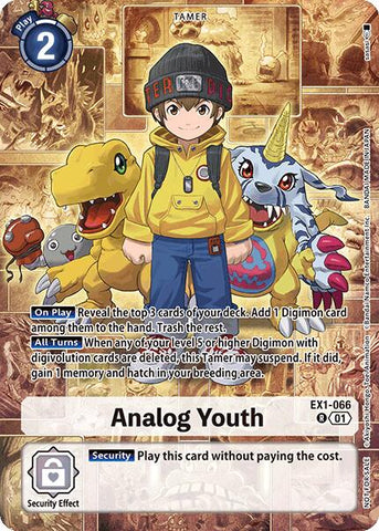 Analog Youth [EX1-066] (Special Event Pack 2025) [Classic Collection Promos] 