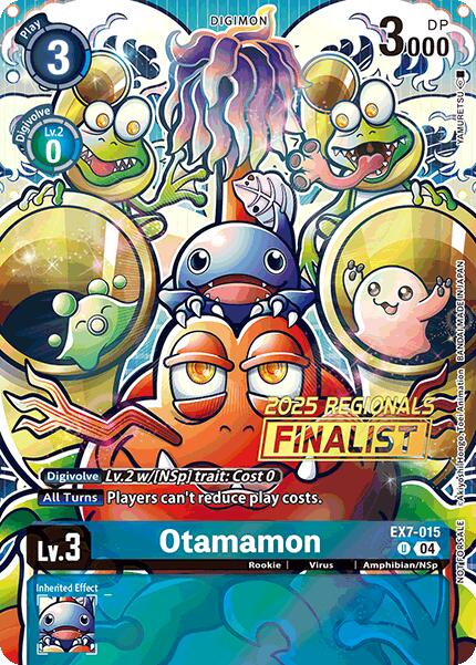 Otamamon [EX7-015] (2025 Regionals Finalist) [Digimon LIBERATOR Promos] 