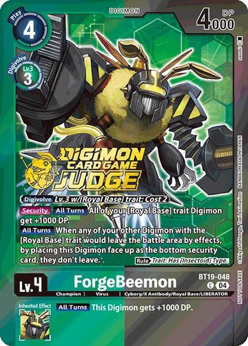 ForgeBeemon [BT19-048] (Judge Pack 2025 Wave 1) [Release Special Booster Ver.2.0] 