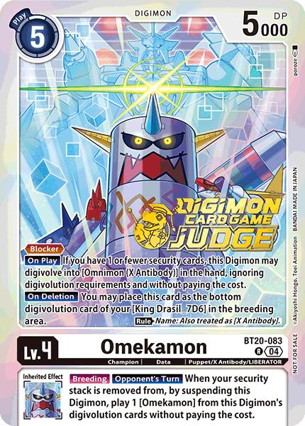 Omekamon [BT20-083] (Judge Pack 2025 Wave 1) [Release Special Booster Ver.2.5 Promos] 