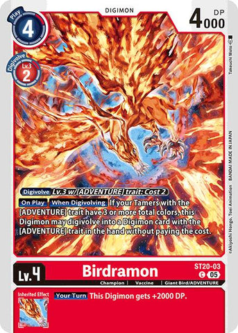 Birdramon [ST20-03] [Starter Deck: Protector of Light] 