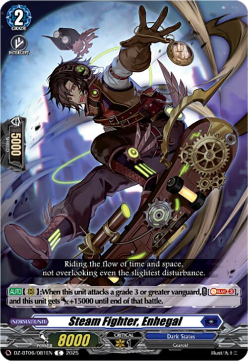 Steam Fighter, Enhegal (DZ-BT06/081EN) [DZ-BT06: Generation Dragenesis] 
