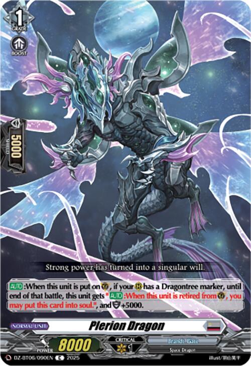 Plerion Dragon (DZ-BT06/090EN) [DZ-BT06: Generation Dragenesis] 