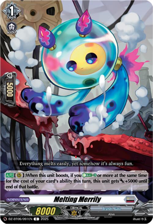 Melting Merrily (DZ-BT06/091EN) [DZ-BT06: Generation Dragenesis] 