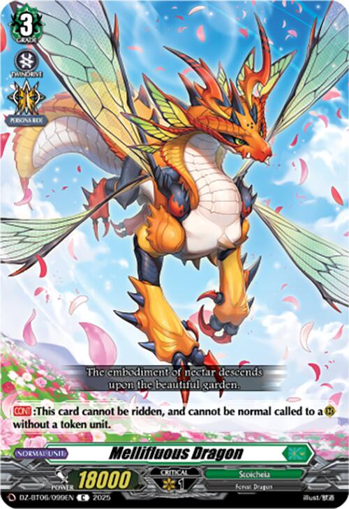 Mellifluous Dragon (DZ-BT06/099EN) [DZ-BT06: Generation Dragenesis] 