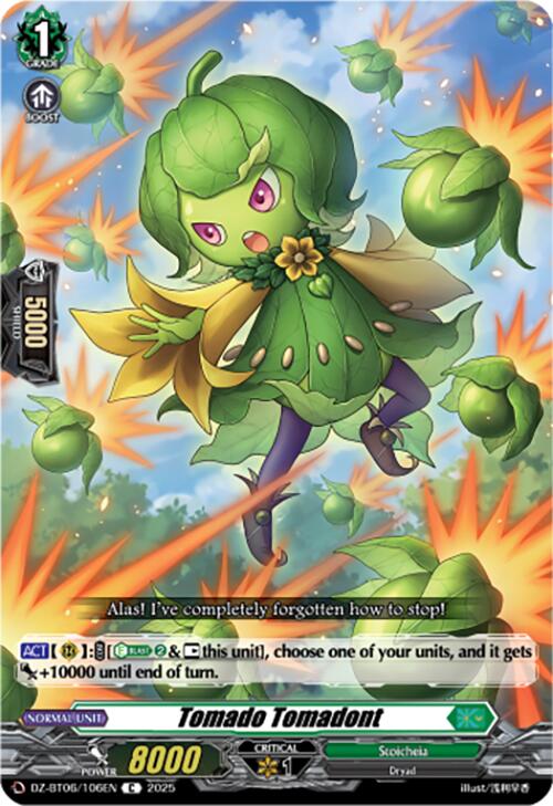 Tomado Tomadont (DZ-BT06/106EN) [DZ-BT06: Generation Dragenesis] 