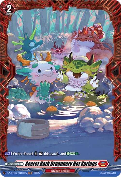 Secret Bath Dragoncry Hot Springs (DZ-BT06/FR10EN) [DZ-BT06: Generation Dragenesis] 