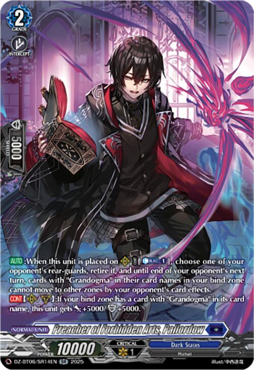 Preacher of Forbidden Arts, Pallordow (DZ-BT06/SR14EN) [DZ-BT06: Generation Dragenesis] 