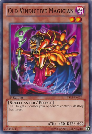 Old Vindictive Magician [YS13-EN020] Common 