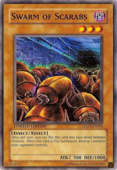 Swarm of Scarabs [GLD1-EN008] Common 