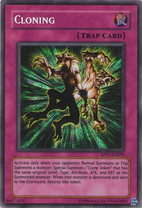 Cloning [RP01-EN094] Secret Rare 