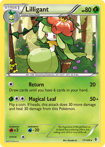 Lilligant (17/149) [Black &amp; White: Boundaries Crossed] 