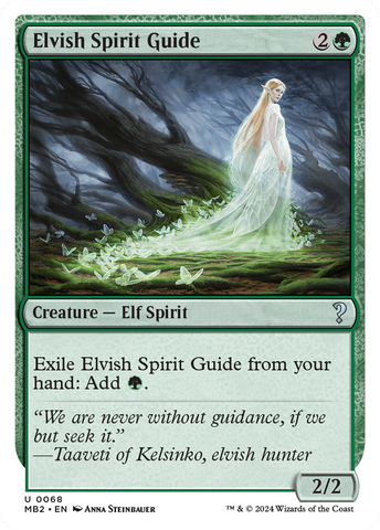Elvish Spirit Guide (Future Sight) [Mystery Booster 2] 