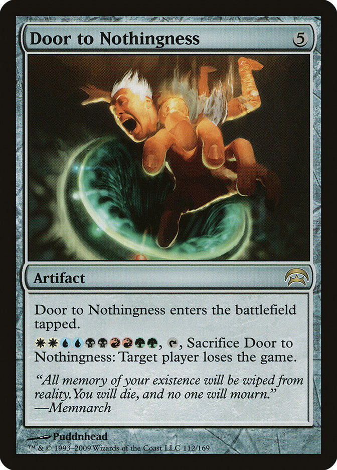 Door to Nothingness [Planechase] 