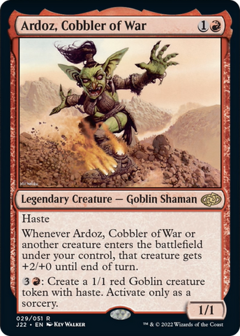 Ardoz, Cobbler of War [Jumpstart 2022] 