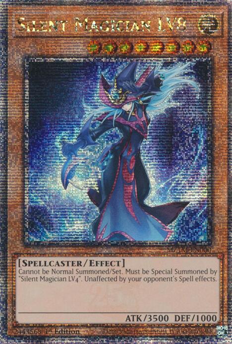 Silent Magician LV8 [MZTM-EN000] Quarter Century Secret Rare 