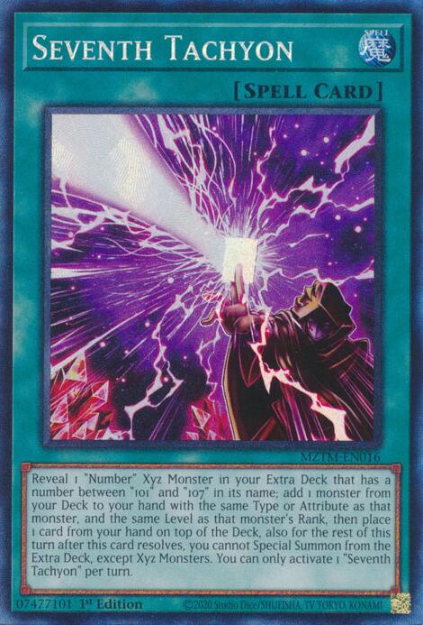 Seventh Tachyon (Collector's Rare) [MZTM-EN016] Collector's Rare 