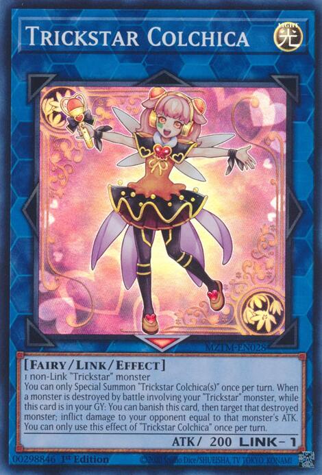 Trickstar Colchica [MZTM-EN028] Super Rare 