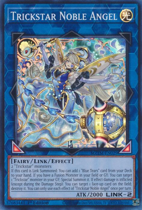 Trickstar Noble Angel [MZTM-EN029] Super Rare 