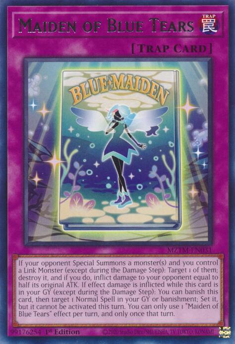 Maiden of Blue Tears [MZTM-EN031] Rare 