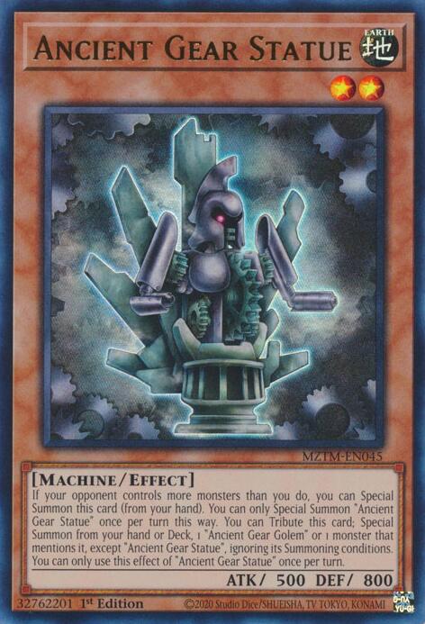 Ancient Gear Statue [MZTM-EN045] Ultra Rare 