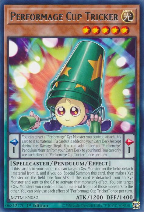 Performage Cup Tricker [MZTM-EN052] Rare 