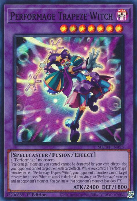 Performage Trapeze Witch [MZTM-EN053] Super Rare 