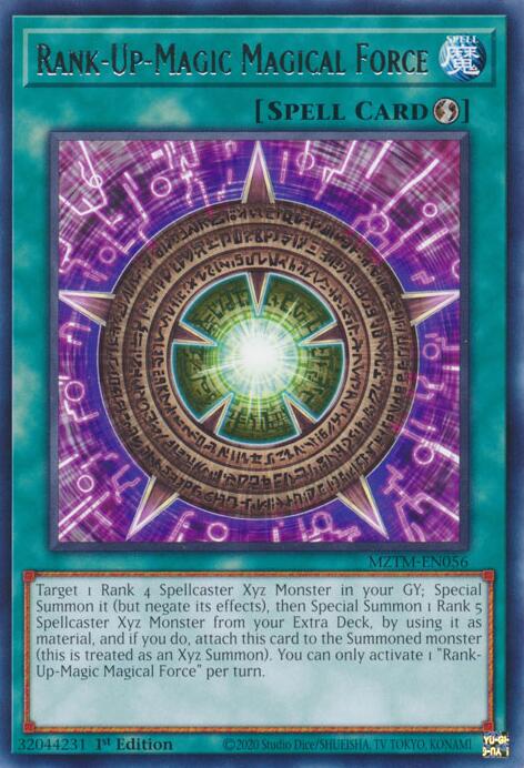 Rank-Up-Magic Magical Force [MZTM-EN056] Rare 