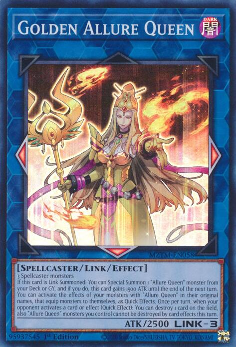 Golden Allure Queen [MZTM-EN058] Super Rare 