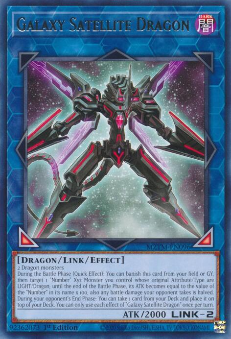 Galaxy Satellite Dragon [MZTM-EN096] Rare 