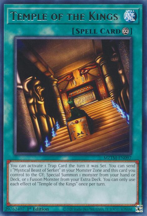 Temple of the Kings [MZTM-EN097] Rare 