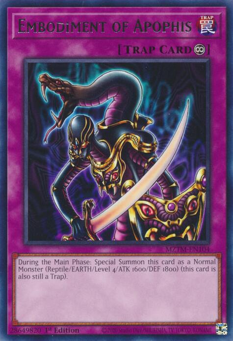Embodiment of Apophis [MZTM-EN104] Rare 