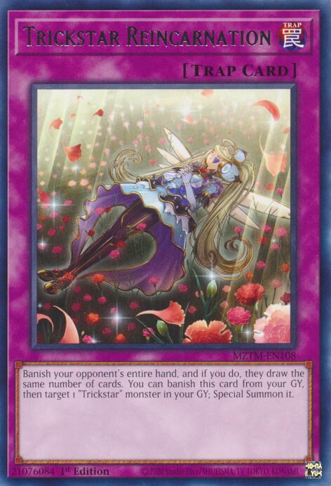 Trickstar Reincarnation [MZTM-EN108] Rare 