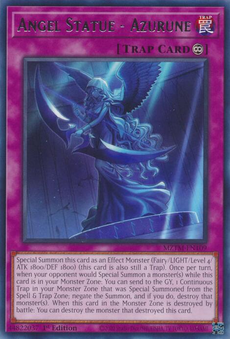 Angel Statue - Azurune [MZTM-EN109] Rare 