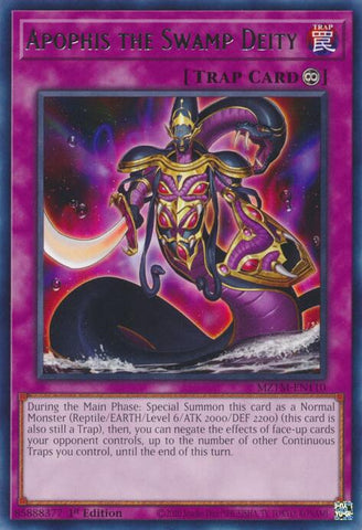 Apophis the Swamp Deity [MZTM-EN110] Rare 