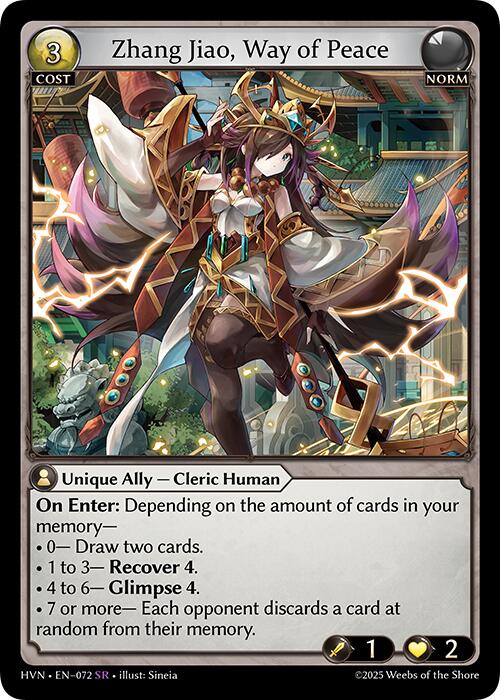 Zhang Jiao, Way of Peace (072) [Abyssal Heaven] 