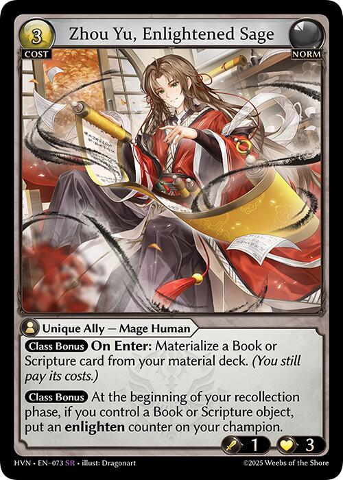 Zhou Yu, Enlightened Sage (073) [Abyssal Heaven] 