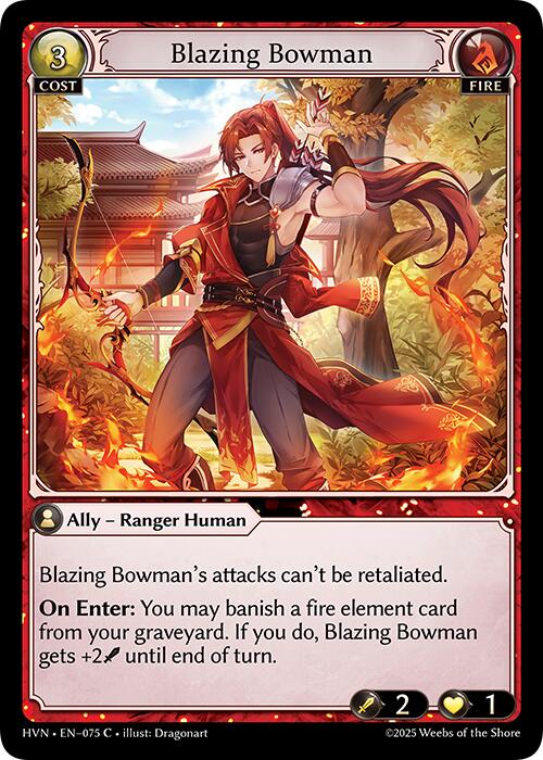 Blazing Bowman (075) [Abyssal Heaven] 