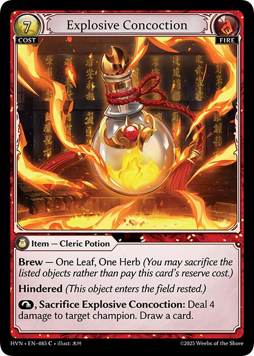 Explosive Concoction (085) [Abyssal Heaven] 
