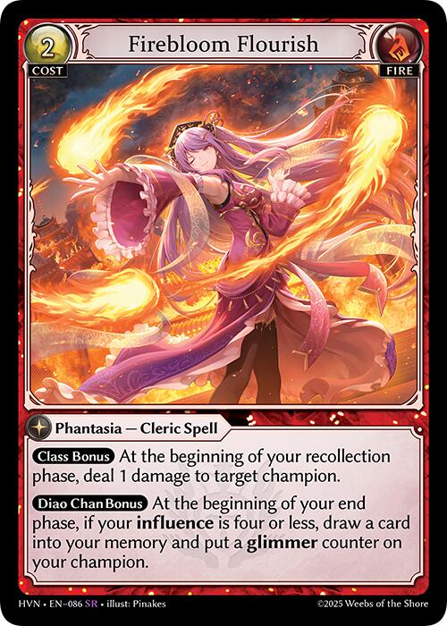 Firebloom Flourish (086) [Abyssal Heaven] 
