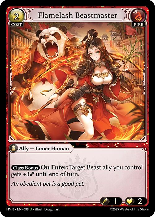 Flamelash Beastmaster (088) [Abyssal Heaven] 