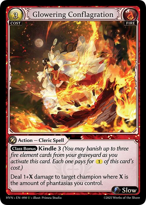 Glowering Conflagration (090) [Abyssal Heaven] 