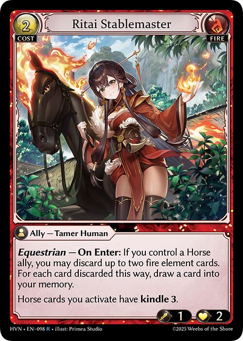 Ritai Stablemaster (098) [Abyssal Heaven] 