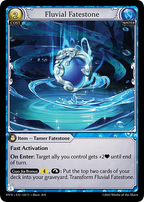 Fluvial Fatestone // Mocking Otter (124) [Abyssal Heaven] 
