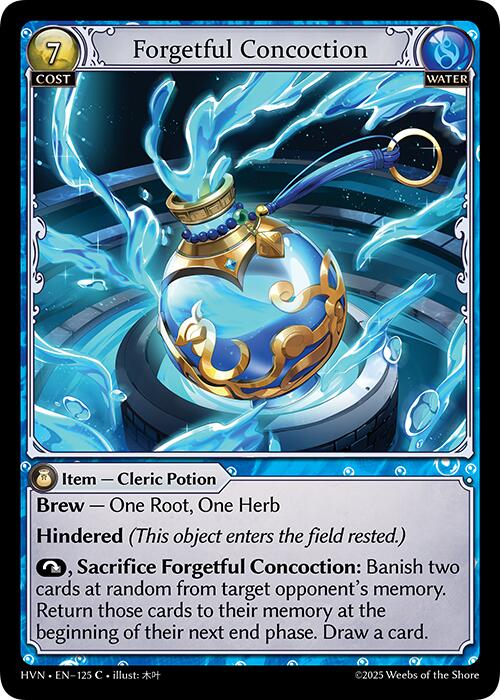 Forgetful Concoction (125) [Abyssal Heaven] 