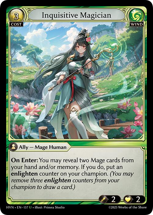 Inquisitive Magician (157) [Abyssal Heaven] 