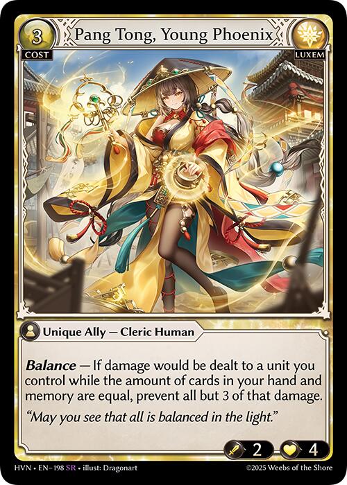Pang Tong, Young Phoenix (198) [Abyssal Heaven] 