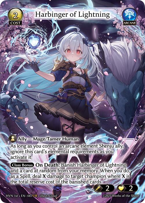 Harbinger of Lightning (185) [Abyssal Heaven] 